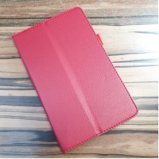 Чехол для планшета Huawei MatePad T8  , экокожа красный