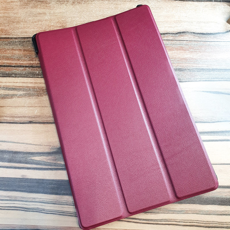 Чехол для планшета JFK 10" Lenovo M10 Plus X606, темно-красный