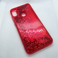 Чехол  для Samsung Galaxy A11s пересыпашки с блесточками