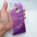 Чехол  для Samsung Galaxy A11s пересыпашки с блесточками сердечки