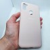 Чехол  для Samsung Galaxy A11s silicon case пудра