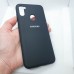 Чехол  для Samsung Galaxy A11s silicon case черный