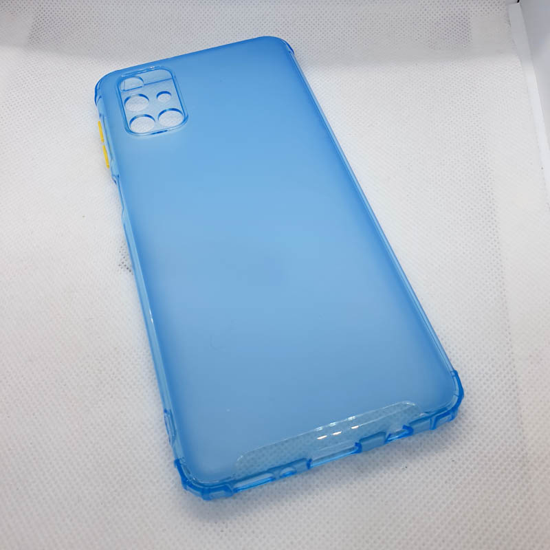 Силиконовый чехол для Samsung Galaxy M31s JFK синий