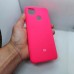 Чехол Silicone case для Xiaomi Redmi 9c , ярко розовый