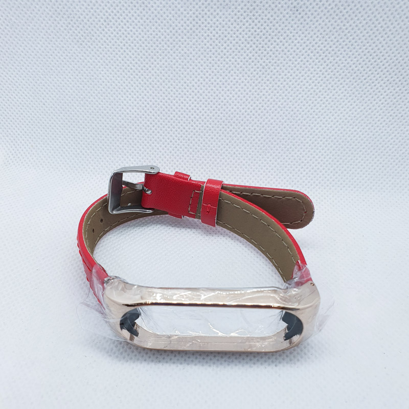 Сменный ремешок/браслет для Xiaomi Mi Band 3/4 'экокожа