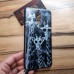 Чехол накладка для Samsung Galaxy A9 (2018) с рисунком Три жирафа