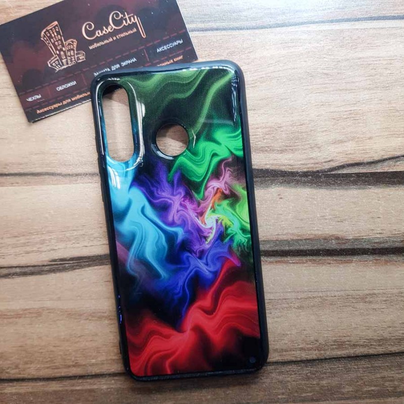 Чехол накладка для Xiaomi Redmi 7A с рисунком Разноцветная абстракция 1