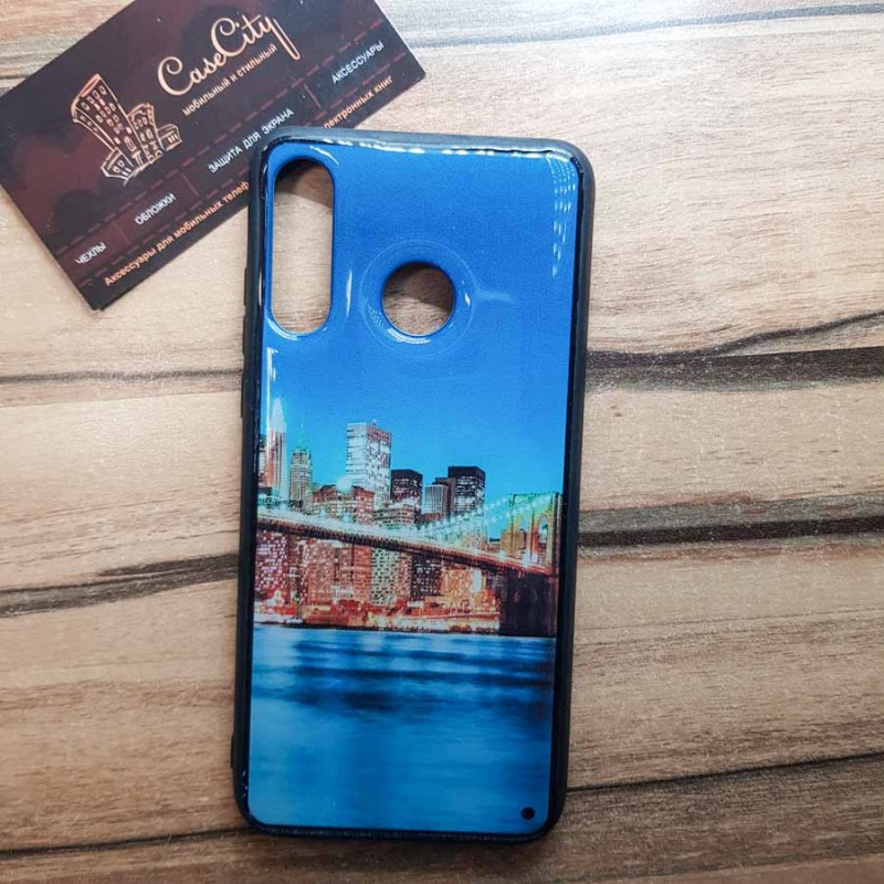 Чехол накладка для Samsung Galaxy A40 с рисунком City 2.0