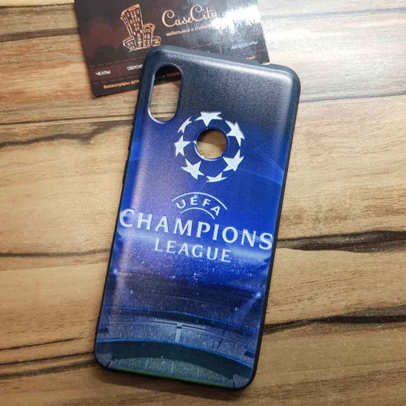 Чехол накладка для Xiaomi Redmi 6 с рисунком Лига чемпионов