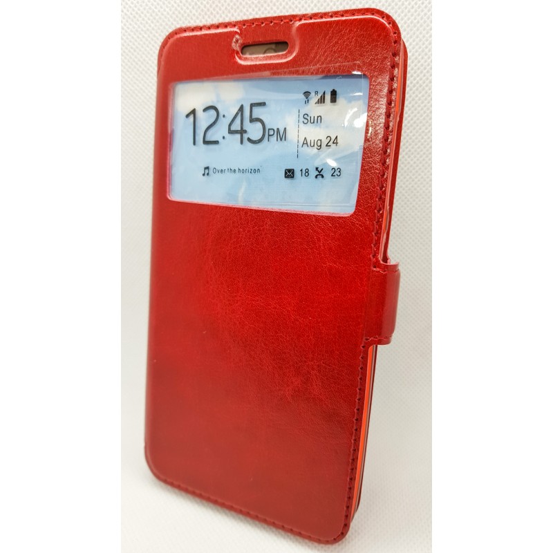 Чехол-книжка EXPERTS "Slim Book  Case"для Huawei P20 Lite, красная