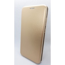 Чехол-книжка EXPERTS "WINSHELL BOOK  Case"для Samsung Galaxy J6 Plus без окна, золотая