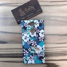 Силиконовый чехол для Sony Xperia XA2 Luxo цветы оригинал