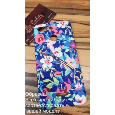 Силиконовый чехол для Xiaomi Redmi 7 Luxo Flowers оригинал