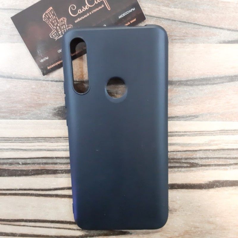 Силиконовый чехол EXPERTS для Huawei/Honor Y9 Prime 2019 черный