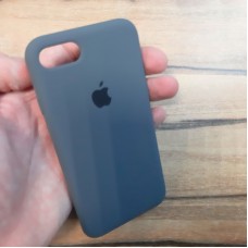 Чехол Silicone case для Iphone 7, графитовый