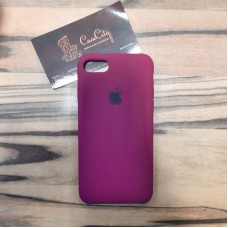Чехол Silicone case для Iphone 7, бордовый