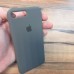 Чехол Silicone case для iPhone 7 plus / 8 plus, графитовый