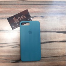 Чехол Silicone case для iPhone 7 plus / 8 plus (# 48), зеленый