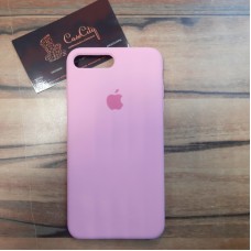 Чехол Silicone case для iPhone 7 plus / 8 plus (# 47), розовый
