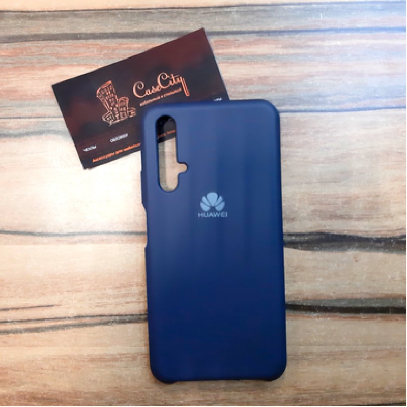 Силиконовый чехол Silicon Case для Huawei/Honor 20, Синий
