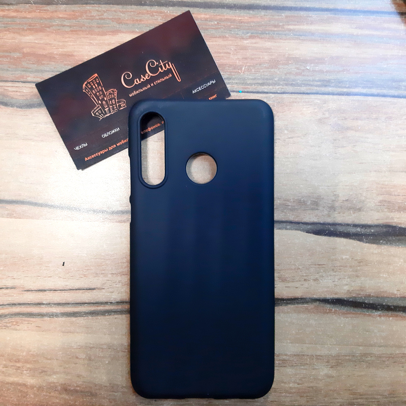 Силиконовый чехол EXPERTS для Huawei/Honor P30 Lite черный