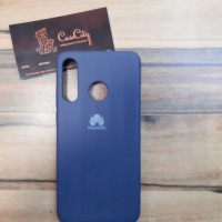 Силиконовый чехол "Silicone Case" для Huawei P30 Lite, синий