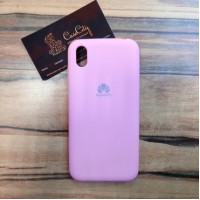 Силиконовый чехол Silicone case Huawei Y5 2019/Honor 8S , розовый
