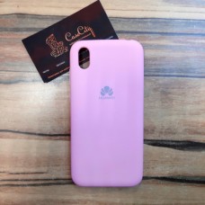 Силиконовый чехол Silicone case Huawei Y5 2019/Honor 8S , розовый