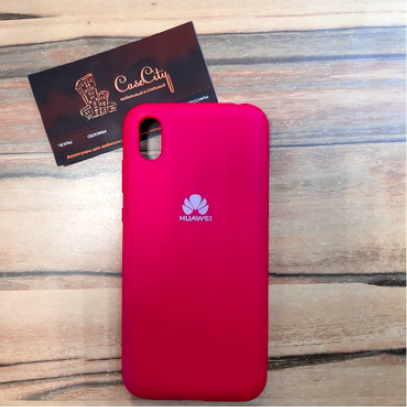 Силиконовый чехол Silicone case Huawei Y5 2019/Honor 8S , красный