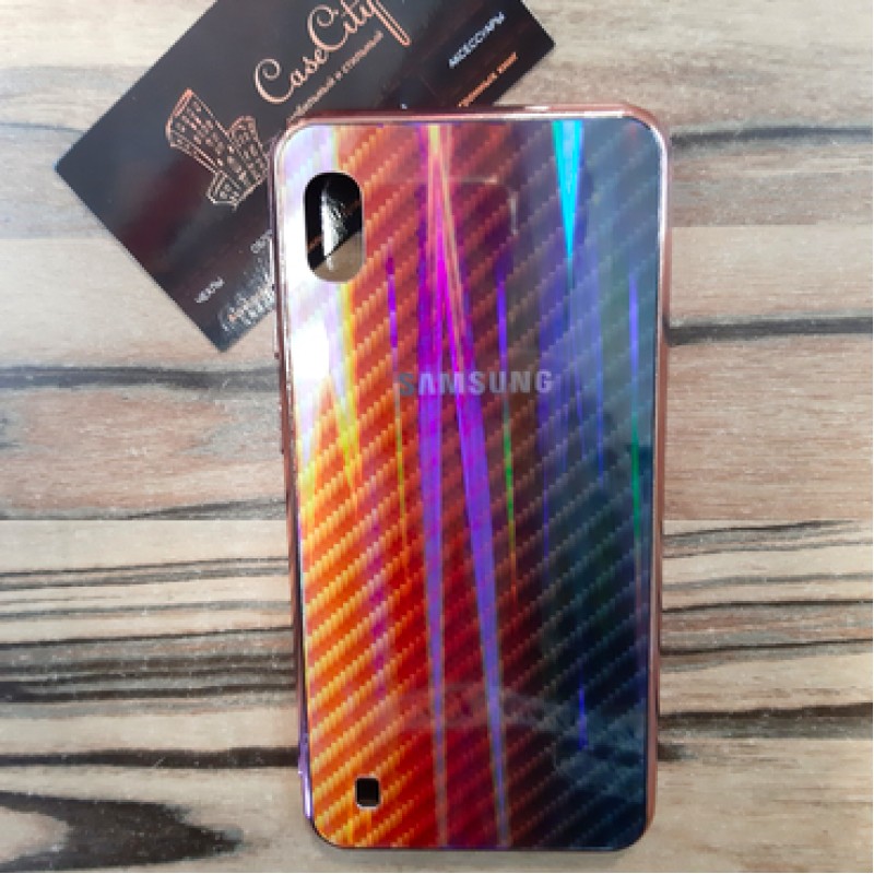  Чехол Аврора для Samsung Galaxy A10, Разноцветный