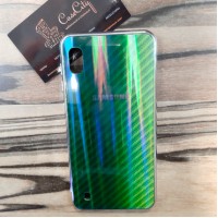  Чехол Аврора для Samsung Galaxy A10, Зелёный