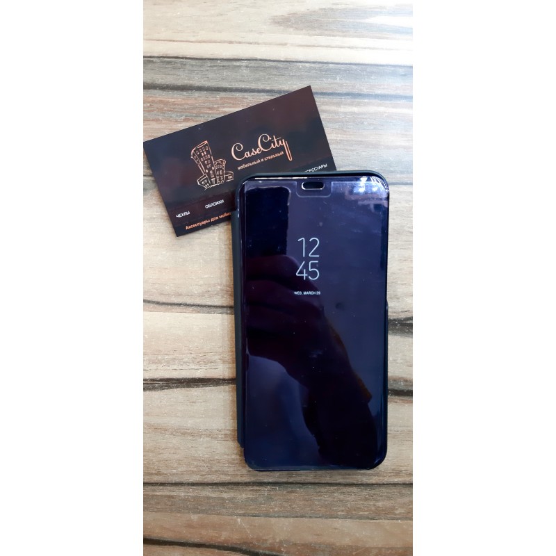 Чехол-книжка для Samsung Galaxy A40 Синяя
