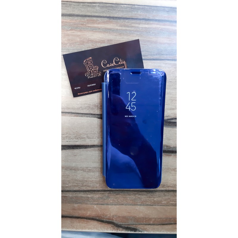 Чехол-книжка для Samsung Galaxy A40 Синяя - 1