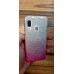 Чехол-накладка для Samsung Galaxy A40 Серебряно-розовый