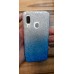 Чехол-накладка для Samsung Galaxy A40 Серебряно-голубой