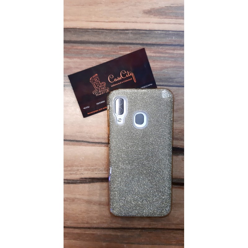 Чехол-накладка для Samsung Galaxy A40 Золотой