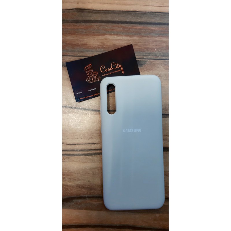 Чехол-накладка для Samsung Galaxy A50, белый