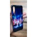 Чехол-накладка для Samsung Galaxy A50 тёмный, с рисунком