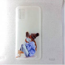Чехол накладка для Samsung Galaxy A51 с рисунком "Mama"