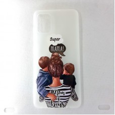 Чехол накладка для Samsung Galaxy A51 с рисунком "Family"