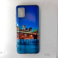 Чехол накладка для Samsung Galaxy A71 с рисунком "City"