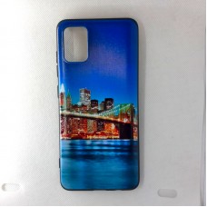 Чехол накладка для Samsung Galaxy A71 с рисунком "City"