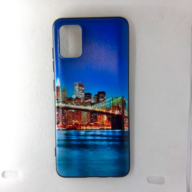 Чехол накладка для Samsung Galaxy A71 с рисунком "City"