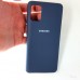 Чехол накладка Silicon Case для Samsung Galaxy A51, синий