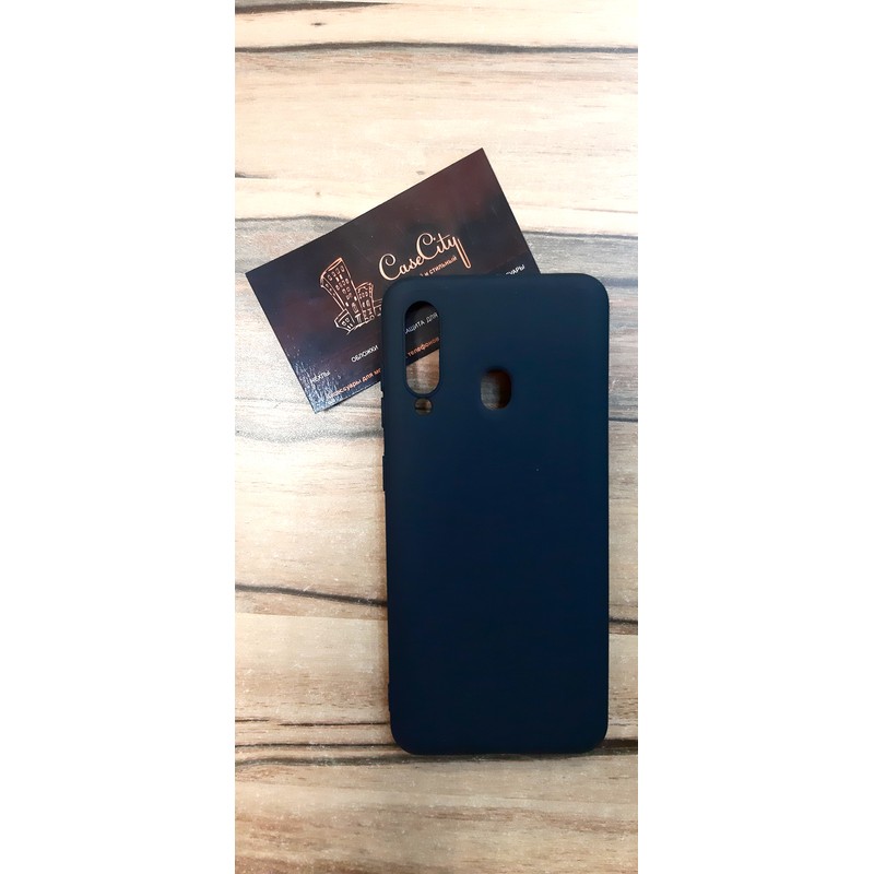 Чехол-накладка для Samsung Galaxy A60 чёрный