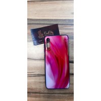 Чехол-накладка для Samsung Galaxy A70 красный