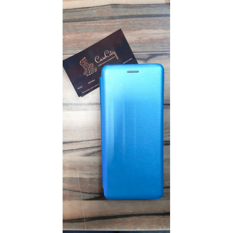 Чехол-книжка для Samsung Galaxy A70 голубой