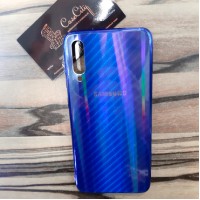 Чехол Аврора для Samsung Galaxy A70, Синий