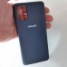 Чехол Silicon Case для Samsung Galaxy A71, синий