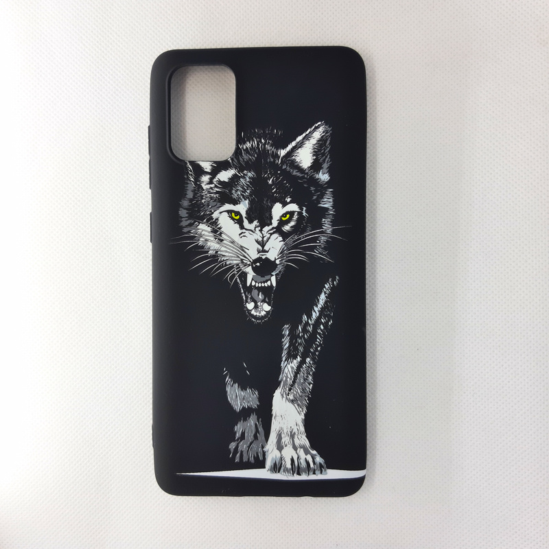 Чехол-накладка Luxo для Samsung Galaxy A71, "Wolf"